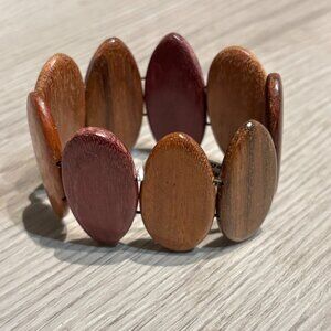 Pulsera Ironwood Bracelet NEW Costa Rica Multi-Color Wood